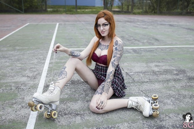 Suicidegirls Bruna Bruce On September Recoil