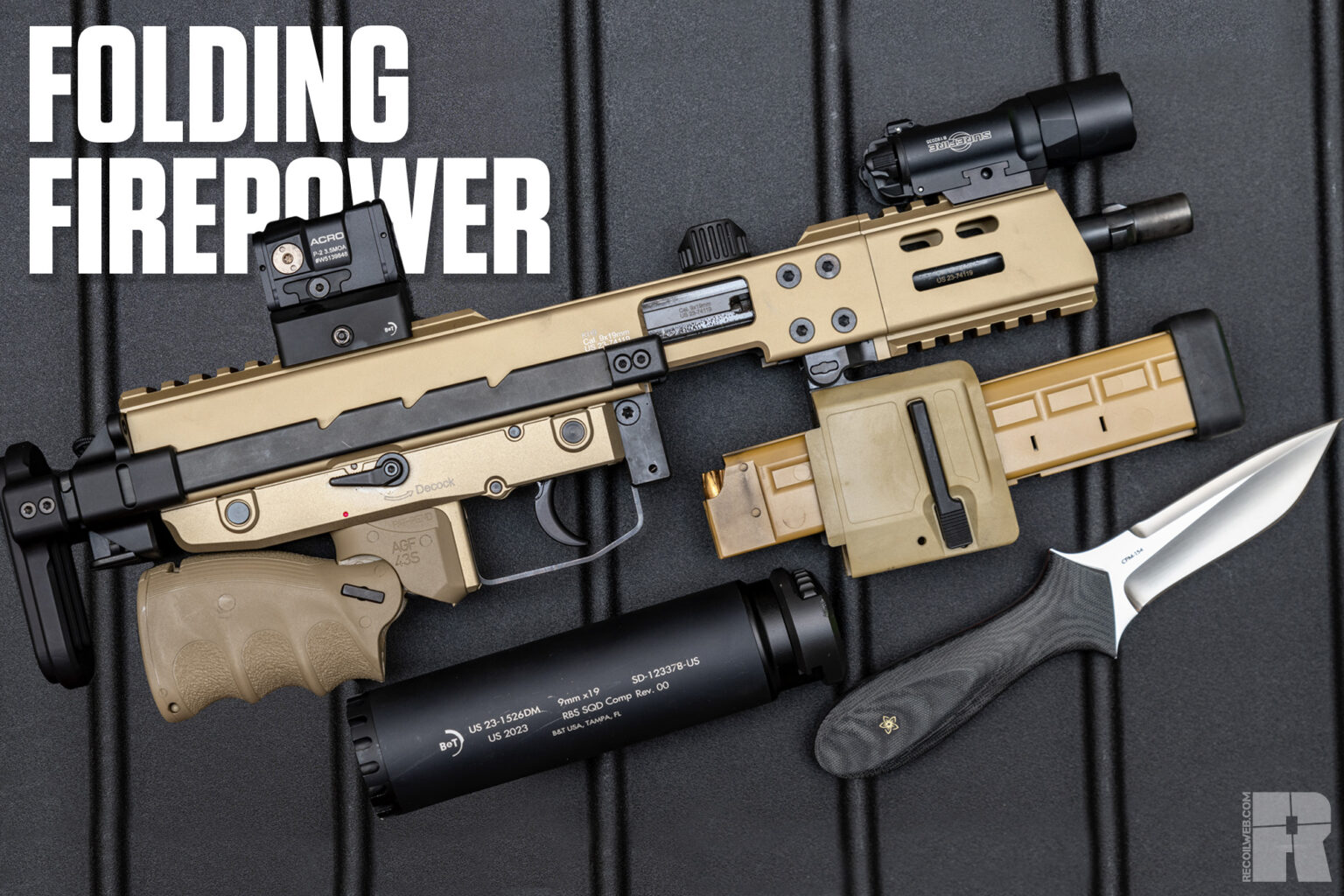 Folding Firepower: B&T KH9 Covert [Hands-On Review] | RECOIL